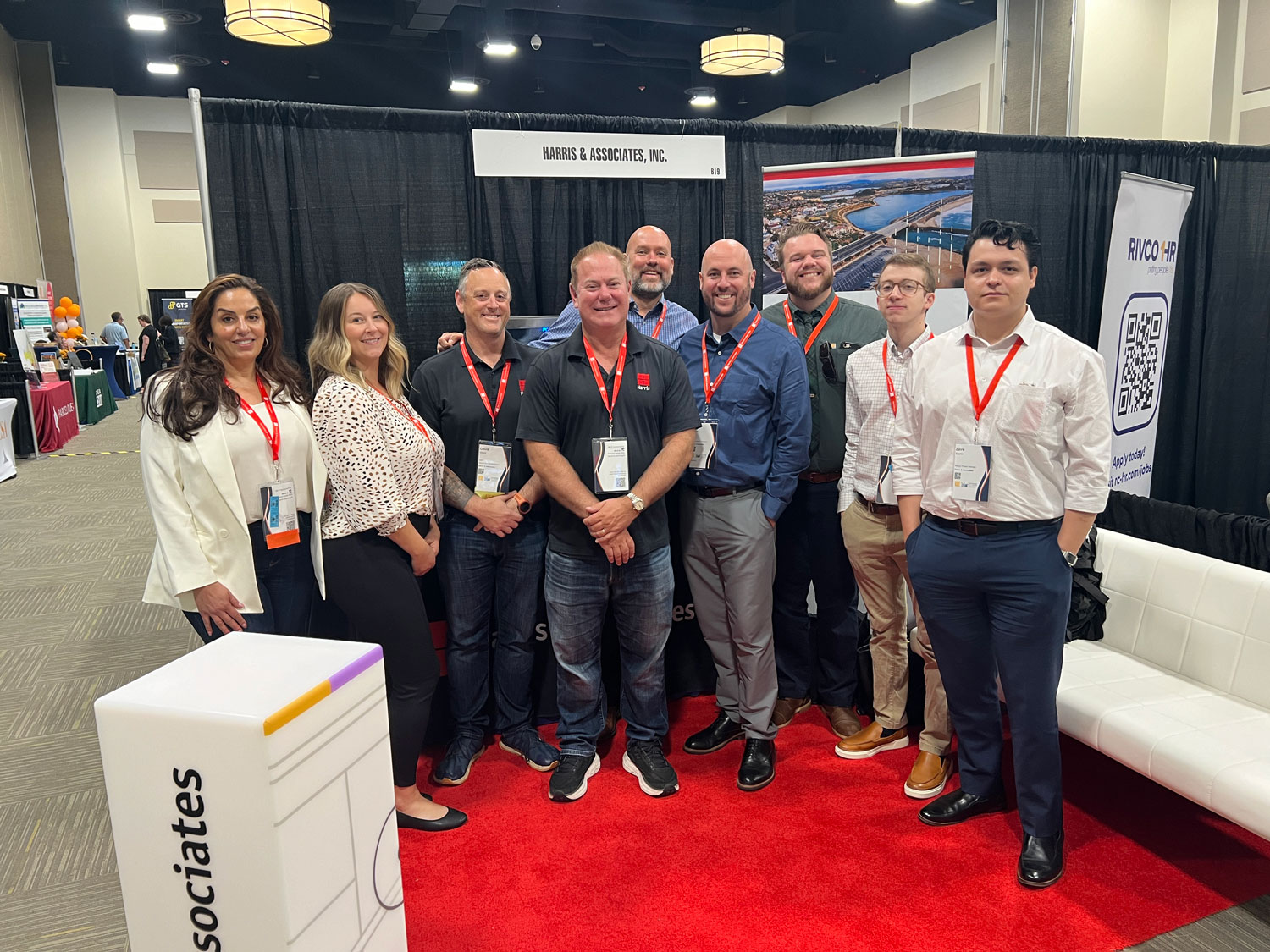 Harris employees at California APA 2024